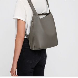 lear leather backpack